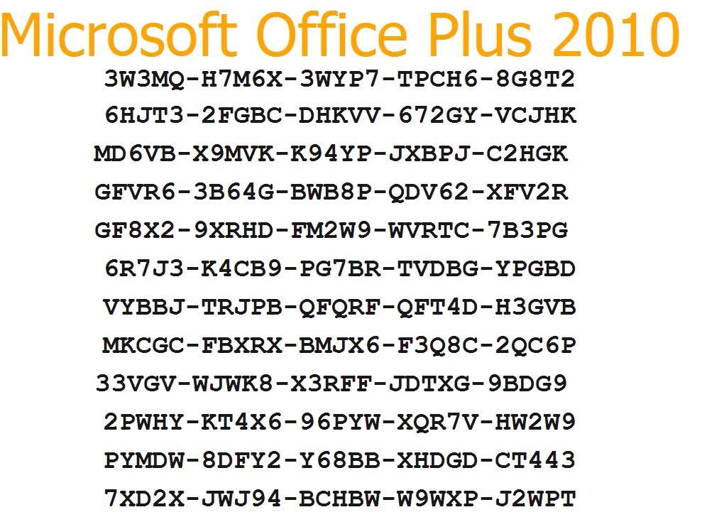 download microsoft office 2010 using key code